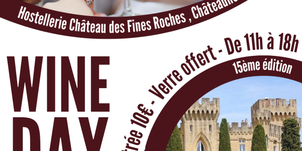 Wine Day à Chateauneuf-du-Pape samedi 18 novembre 2023